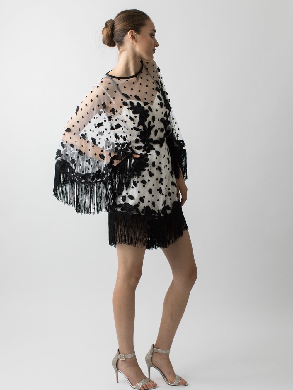 NARCES Embellished Alice Fringe Romper | Size 8 - Picture 3 of 8